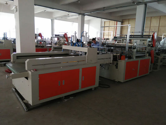 中国 ヒートシールの機械に二重線をするプラスチック買い物袋 サプライヤー